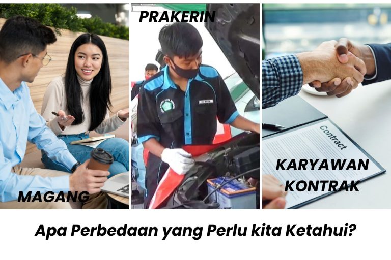 Perbedaan Magang, Prakerin, dan Karyawan Kontrak